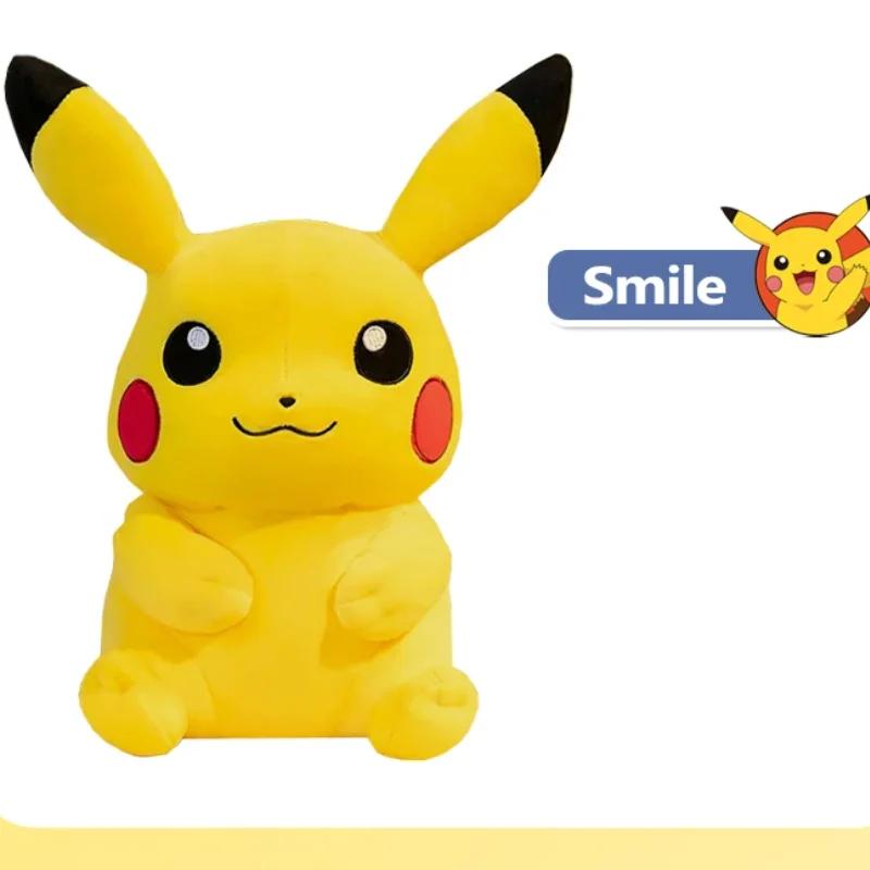 Pokemon Kawaii Pikachu mignon jouets en peluche de haute qualité Anime jeter oreiller anniversaire c