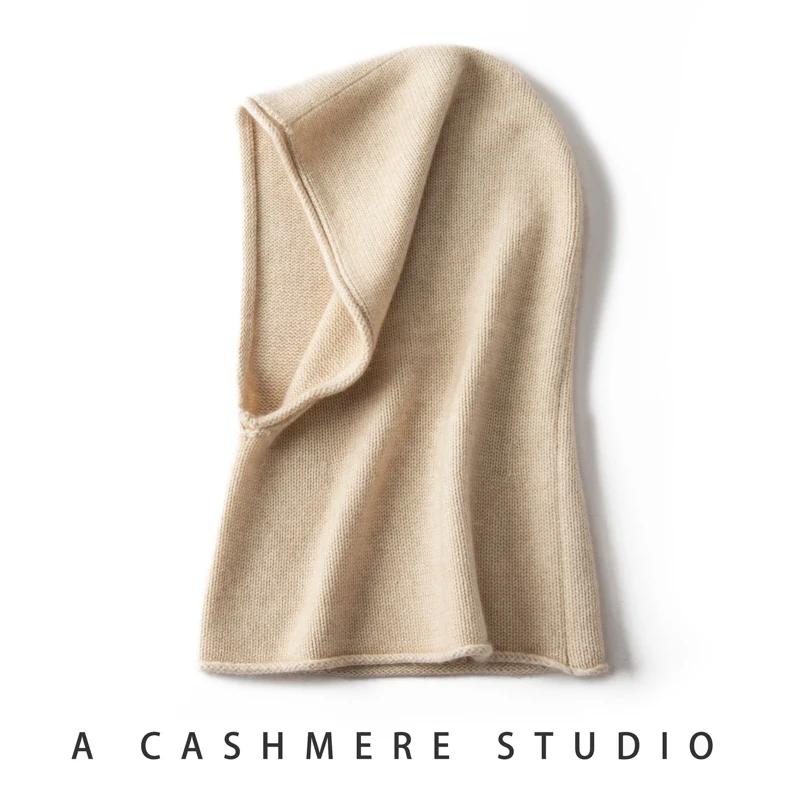Chapeau en pur cachemire pour femme, écharpe pour femme, chapeaux chauds d'extérieur, casquette fill