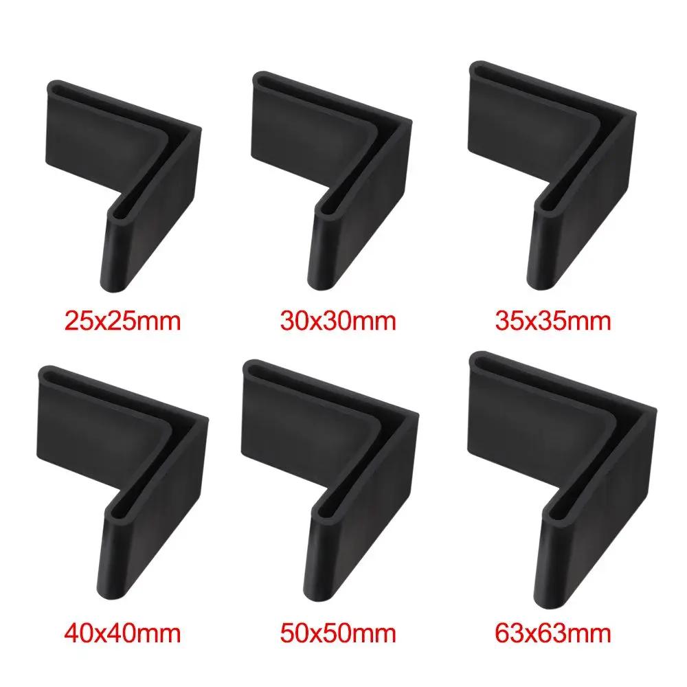 Barre d'angle fendue Type L, lit en fer utilisé pour Triangle, couvre-pied en fer, Base en caoutchou