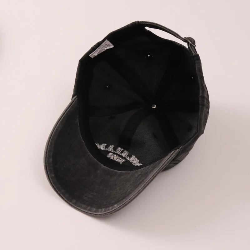 Casquette de baseball avec lettres brodées pour enfants, mode rétro, chapeau en langue de canard pou
