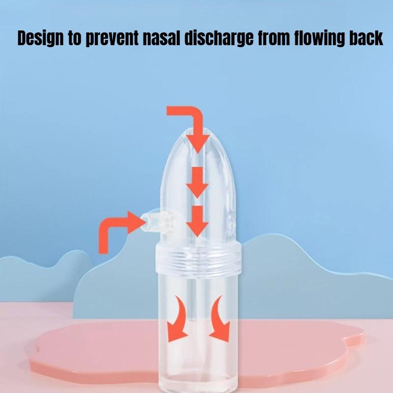 Aspirateur nasal pour bébé, pompe manuelle puissante, aspirateur nasal silencieux, aspirateur nasal
