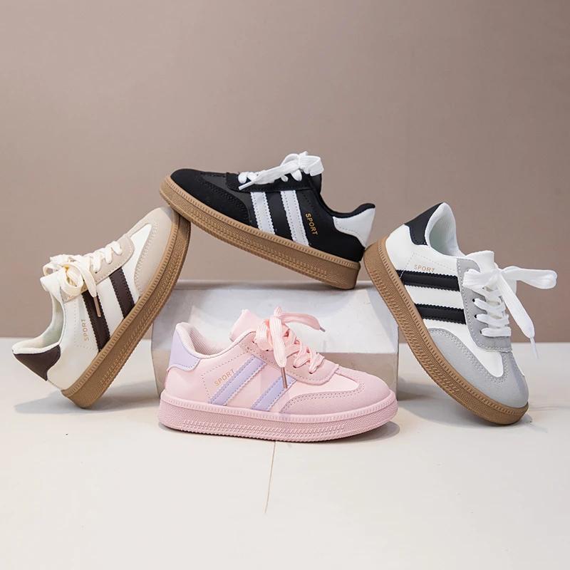 Chaussures De planche pour enfants baskets pour garçons 3-18 ans kaki garçons filles chaussures simp
