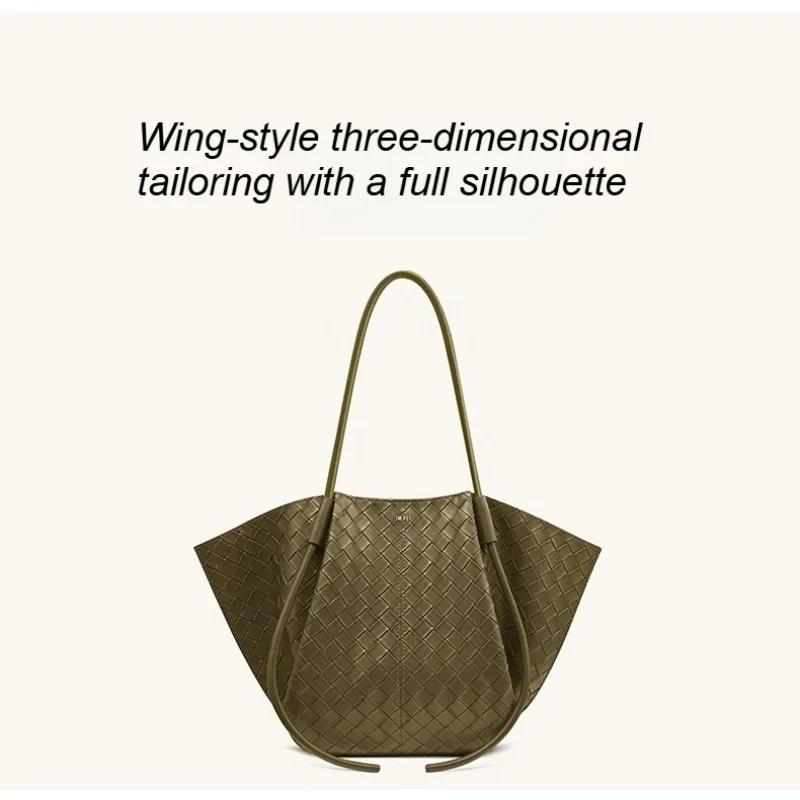 JW PEI Sac fourre-tout de luxe texturé pour femme Nala, sac à bandoulière multifonctionnel grande ca