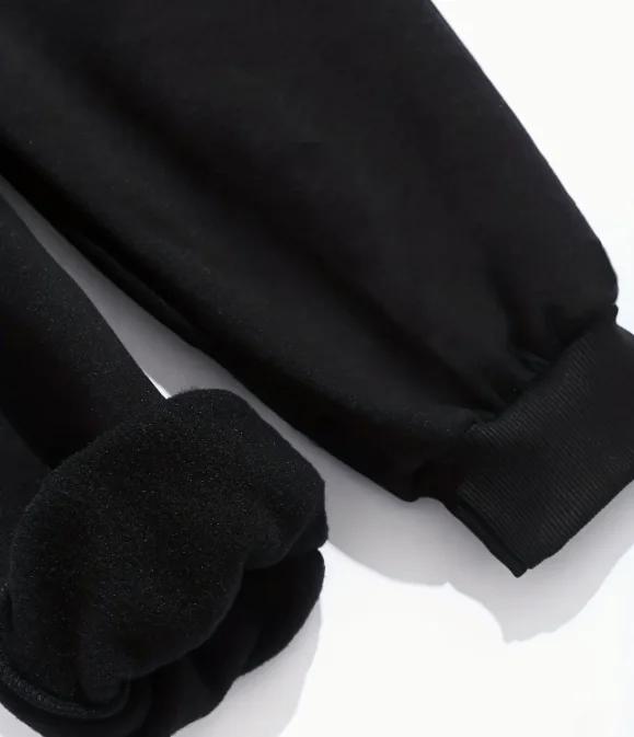 Jogging décontractés pour hommes | Imprimé croisé à pointes | Cordon de serrage à revers | S-3