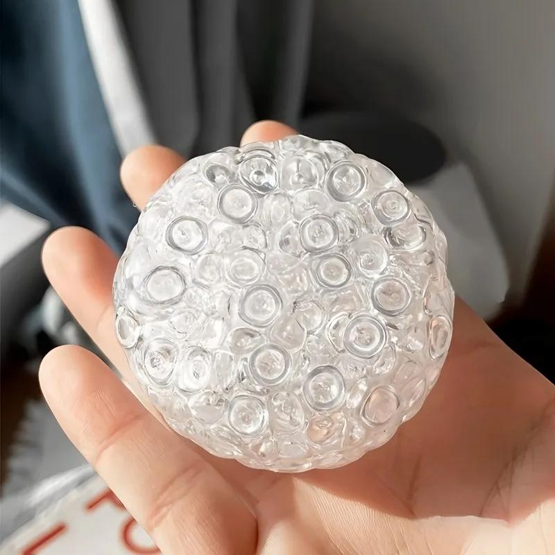 Boules Squishy perles de glace jouet à presser Super doux Mochi Fidget jouets jouet à rebond lent po