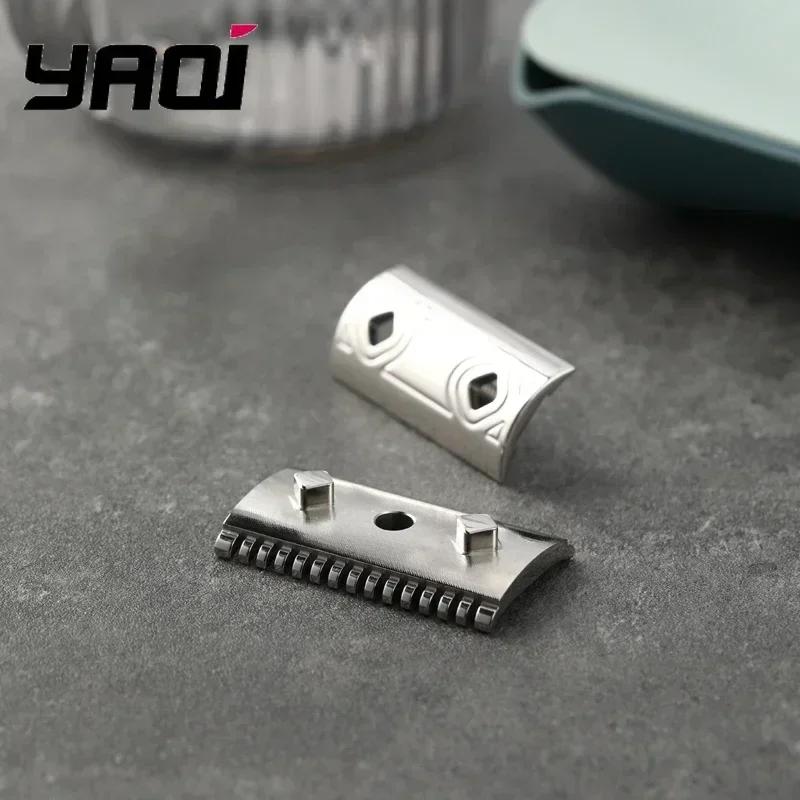 Rasoir de sécurité YAQI Harlequin 316 en acier inoxydable poli 2026 avec une espacement de lame de 0