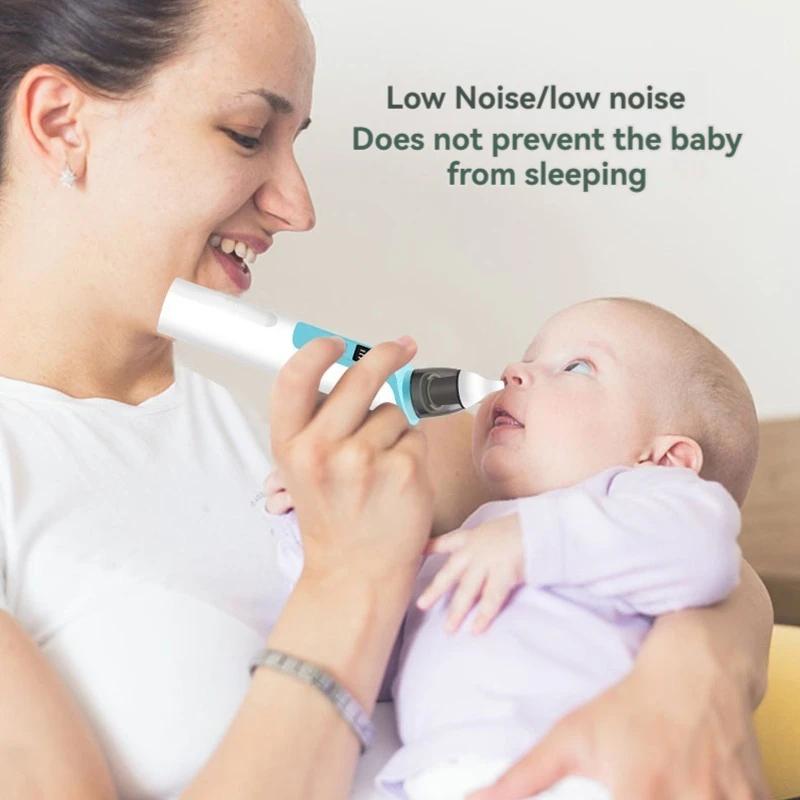 Aspirateur nasal électrique pour bébé, nouveau modèle 2026, version rechargeable, aspirateur nasal p