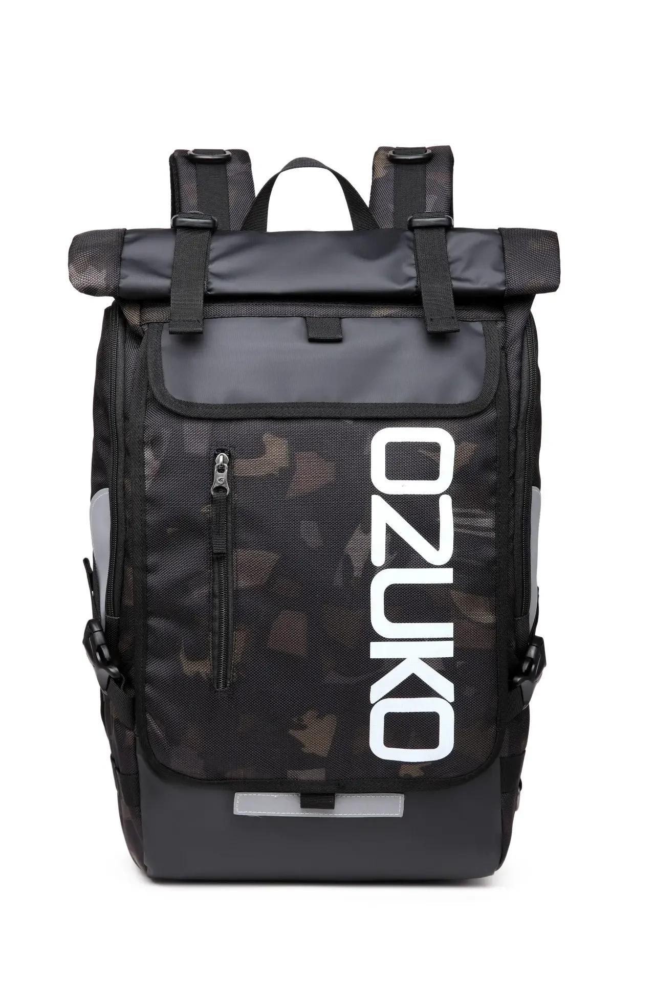 OZUKO cartable pour adolescent 15.6 pouces ordinateur portable sac à dos d'eau 49*28*14 hommes étudi