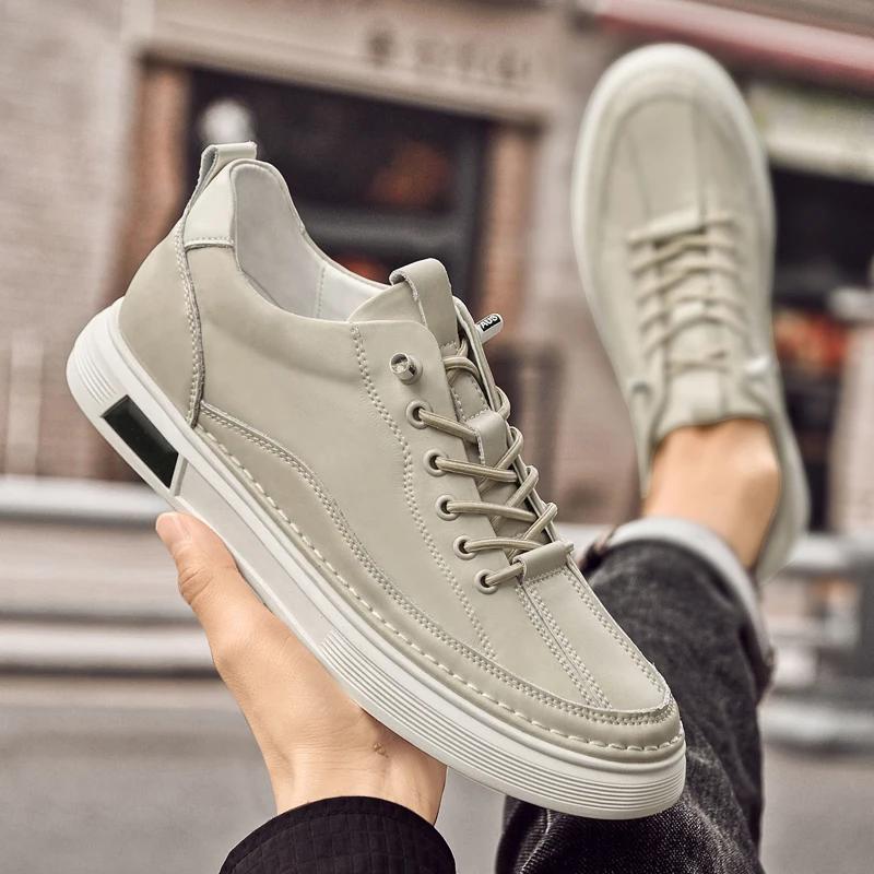 Homme ascenseur baskets hommes Booster chaussures ascenseur hauteur augmenter semelle intérieure 5cm