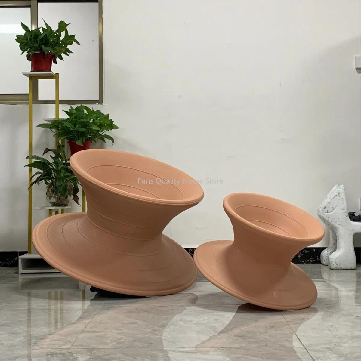 Morden-Chaises gyroscopiques 360 ° expressément, chaises créatives de salon, chaise relaxante, chais