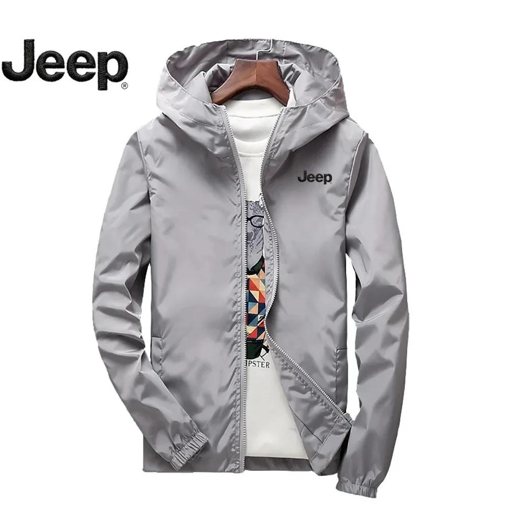 Vestes de montagne fines pour hommes et femmes Jeep, pour le printemps et l'automne, vestes de sport