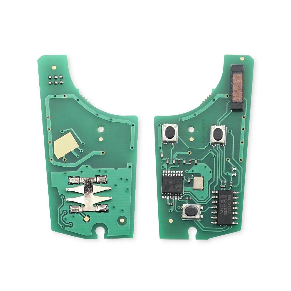 KEYYOU – clé télécommande de voiture à rabat, 433Mhz, pour Opel/Vauxhall Astra H 2004-2009 Zafira B