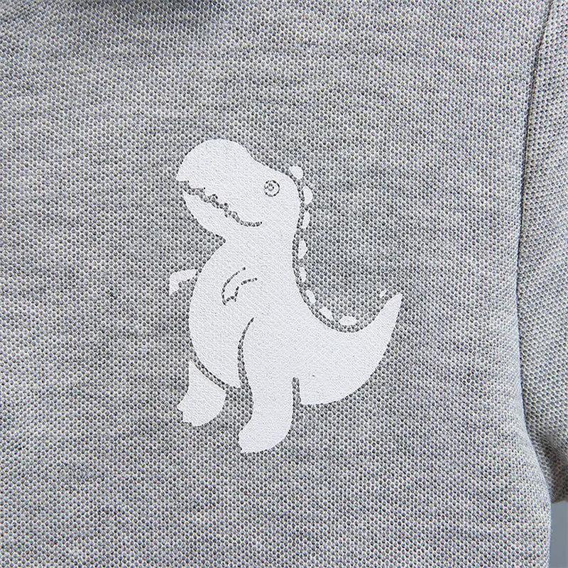 Été bébé garçon vêtements décontractés dessin animé dinosaure T-Shirt pantalon court 2 pièces/ensemb