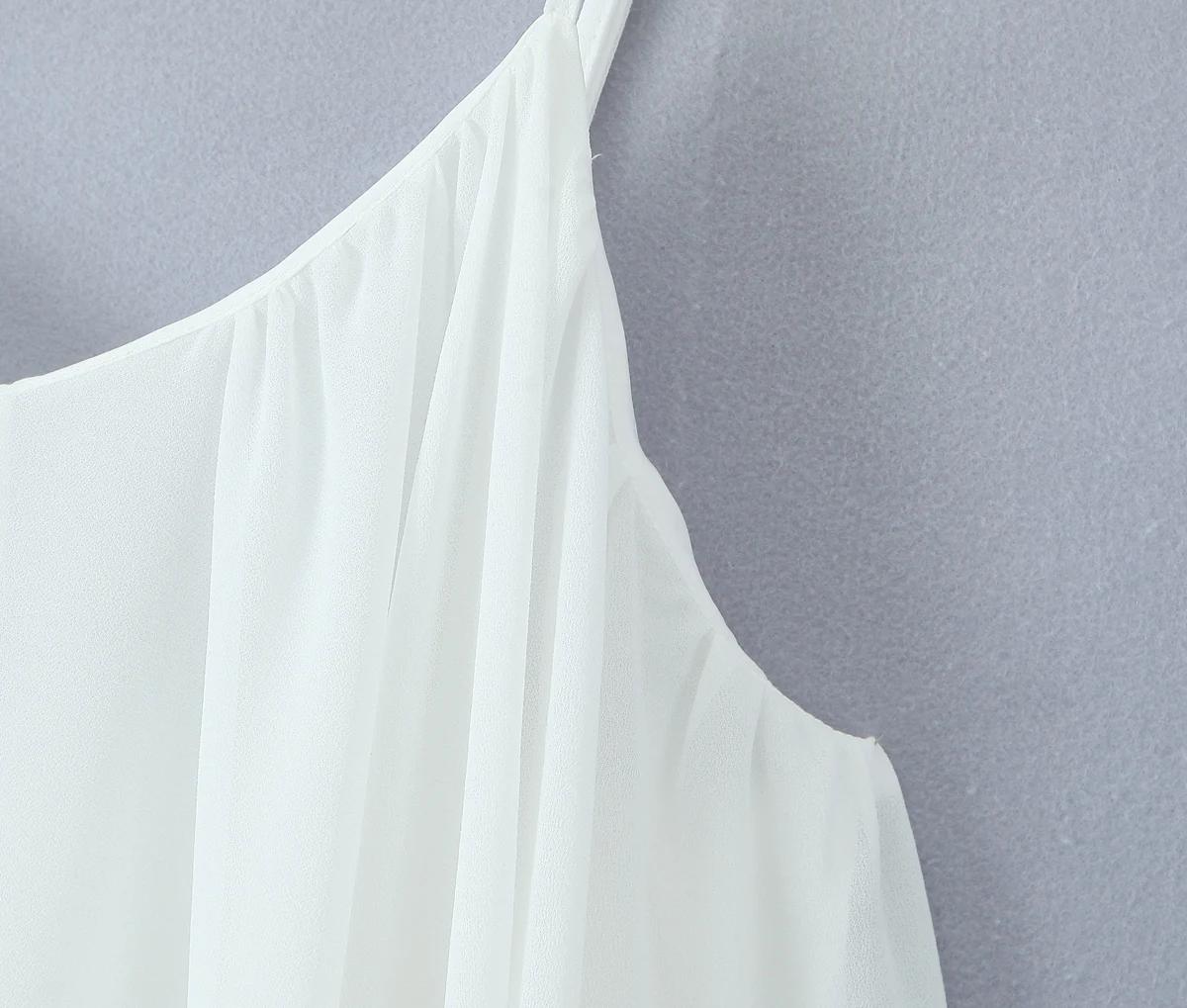 BO00-Robe courte à bretelles dos nu pour femmes, col rond, fermeture à glissière au dos, mini robes