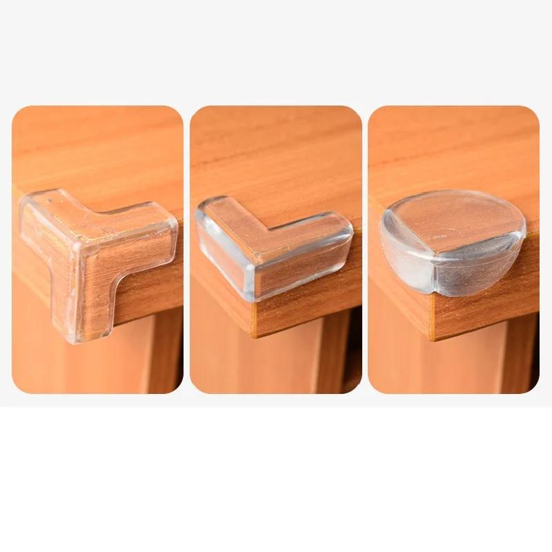 4 pièces/10 pièces enfants bébé sécurité Silicone protecteur Table coin bord Protection couverture e