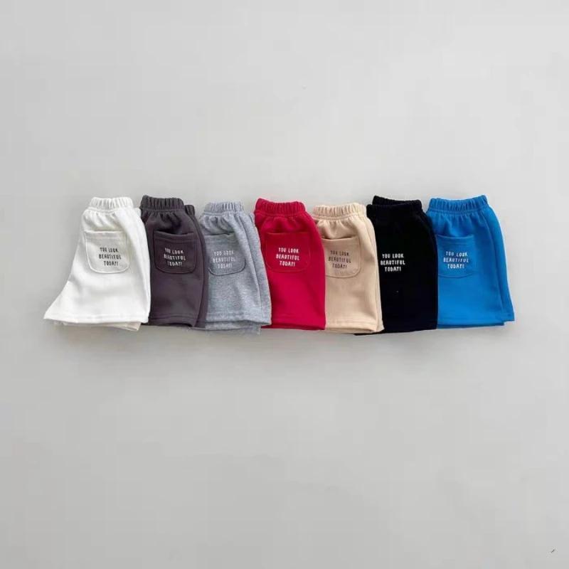 K2694 Short sportif fin d'été unisexe pour enfants, nouveau Style coréen, mode polyvalente, vêtement