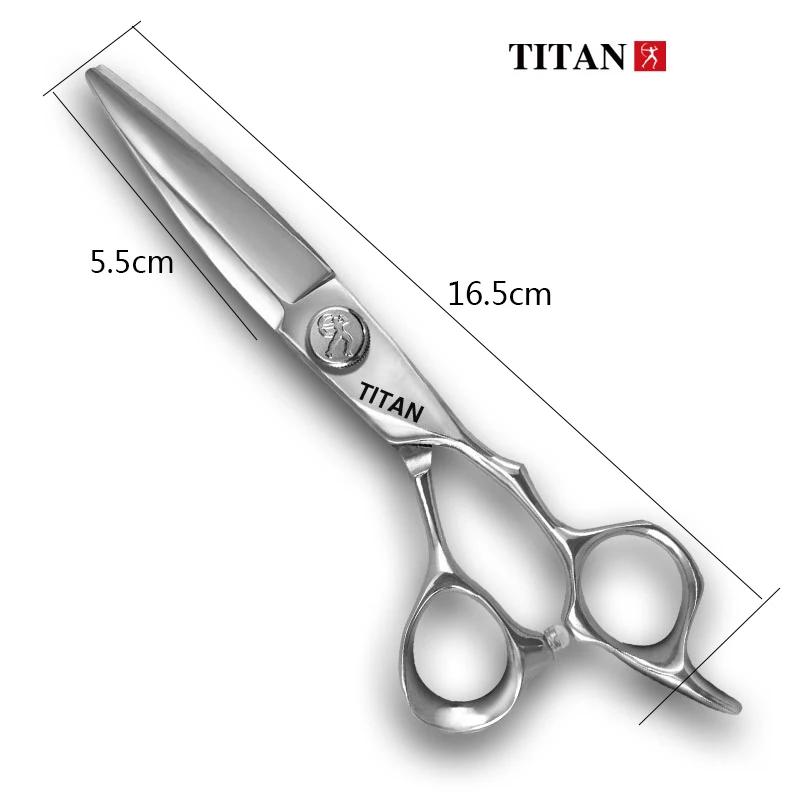 Titan 6 pouces ciseaux de coupe de cheveux professionnels ciseaux de coiffure Style outil de barbier