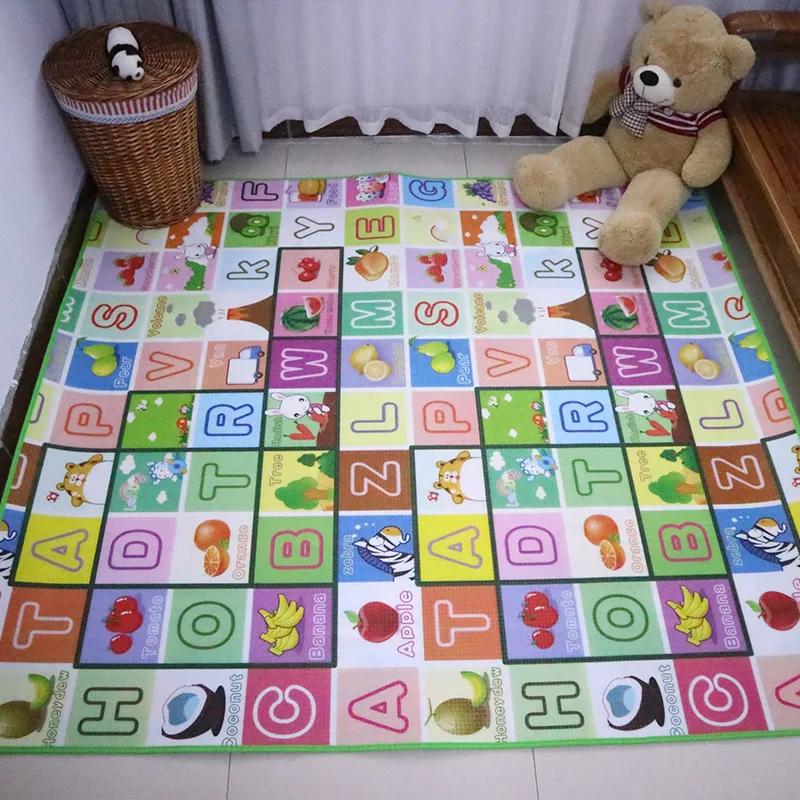 120*90 cm bébé tapis de jeu EPE activité salle de sport enfants ramper tapis bébé jeu tapis pour enf