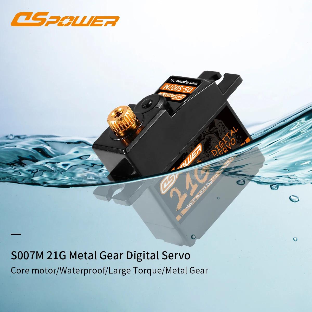 DSpower 21g Metal Gear mini servo 4.2KG 17g Servo pour 1:18 1:16 rc voiture slash E-Revo 144001 Ro