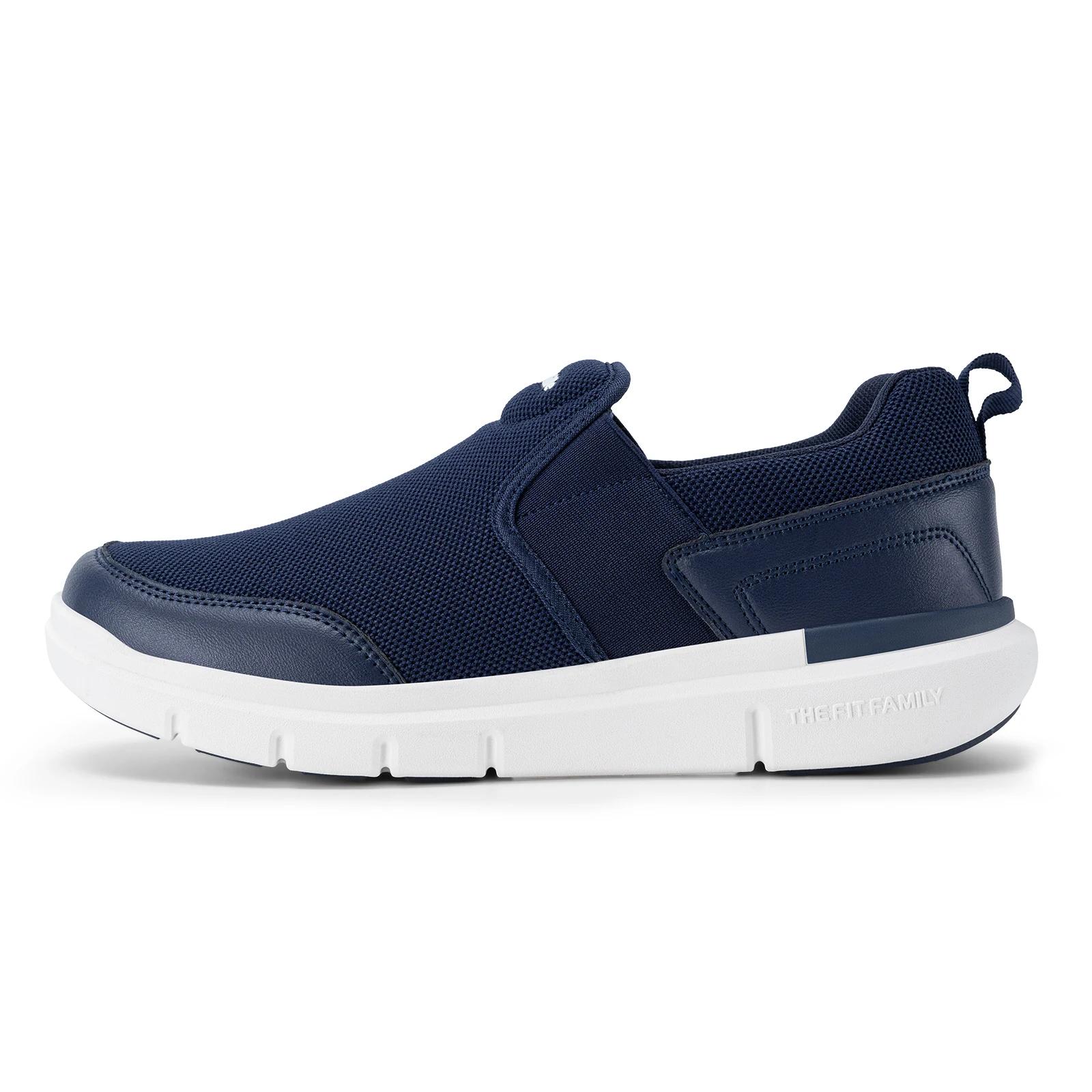 FitVille chaussures de marche pour hommes chaussures de fasciite plantaire Extra larges légères pour