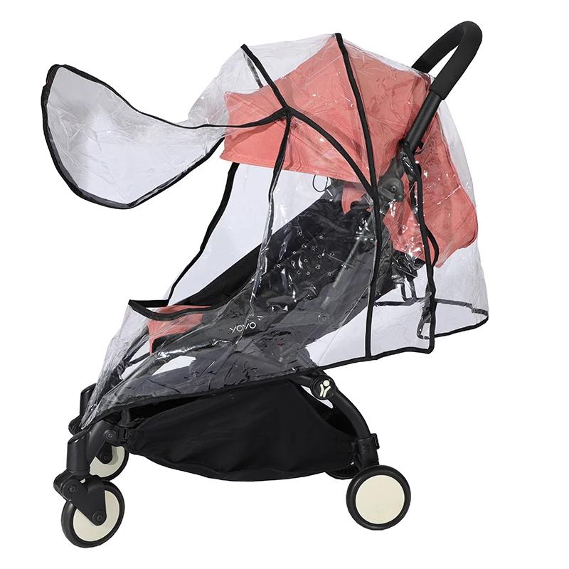 Juste de pluie universelle pour poussette, protection contre le vent et la poussière, accessoires de