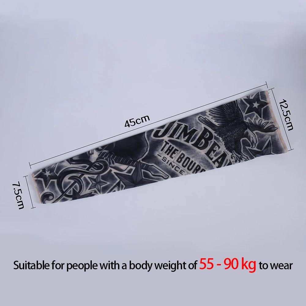 Manchons de tatouage élastiques pour hommes et femmes, 6 pièces, grande taille, cyclisme, Protection