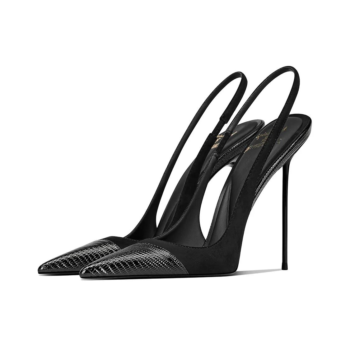 Nouvelles chaussures pour femmes, élégantes et intellectuelles, style Baotou, polyvalentes, classiqu