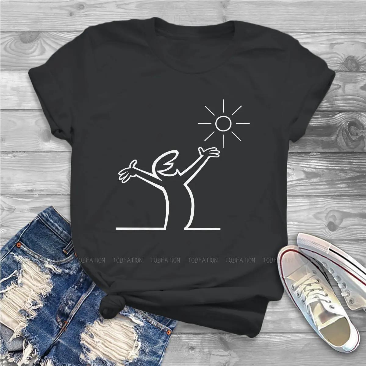La Linea – t-shirt pour filles, estival et surdimensionné, Kawaii, 5XL