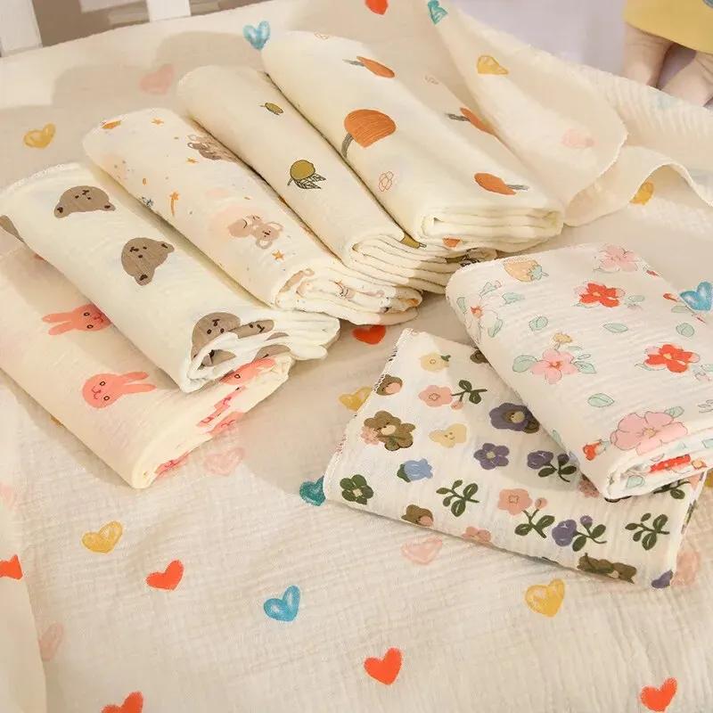 Couverture de réception pour bébé, en mousseline de coton, pour nouveau-né, literie, serviette de ba