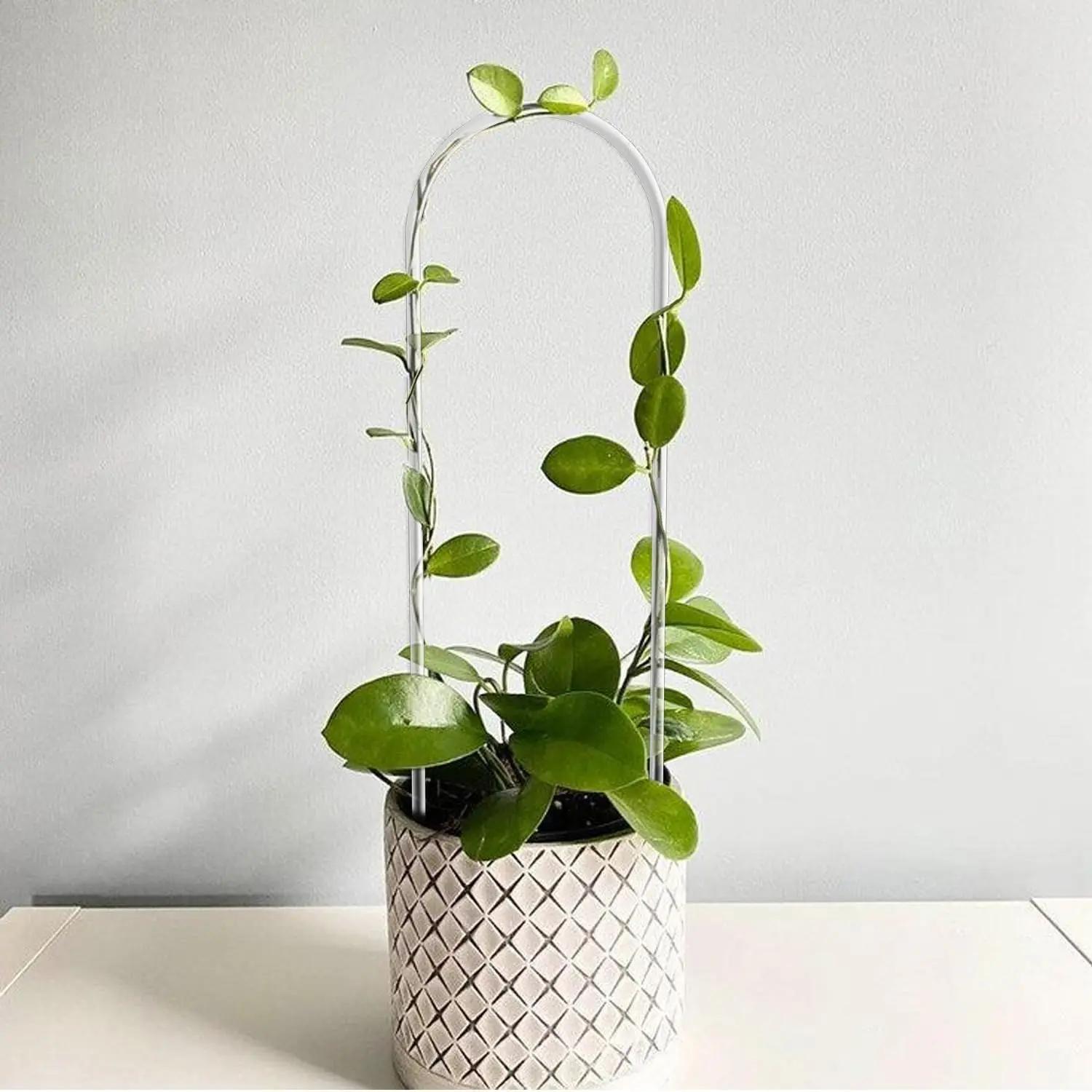 Cadre d'escalade pour plantes en acrylique transparent en forme de U, structure de support spécialem