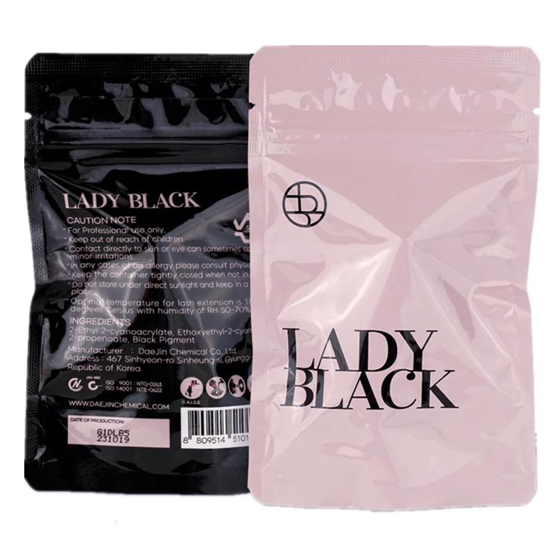 5/10 Bottles 5ml Lady Black Eyelash Extension Glue Sky Zone Strong Fast Drying False Eyelashes Glue