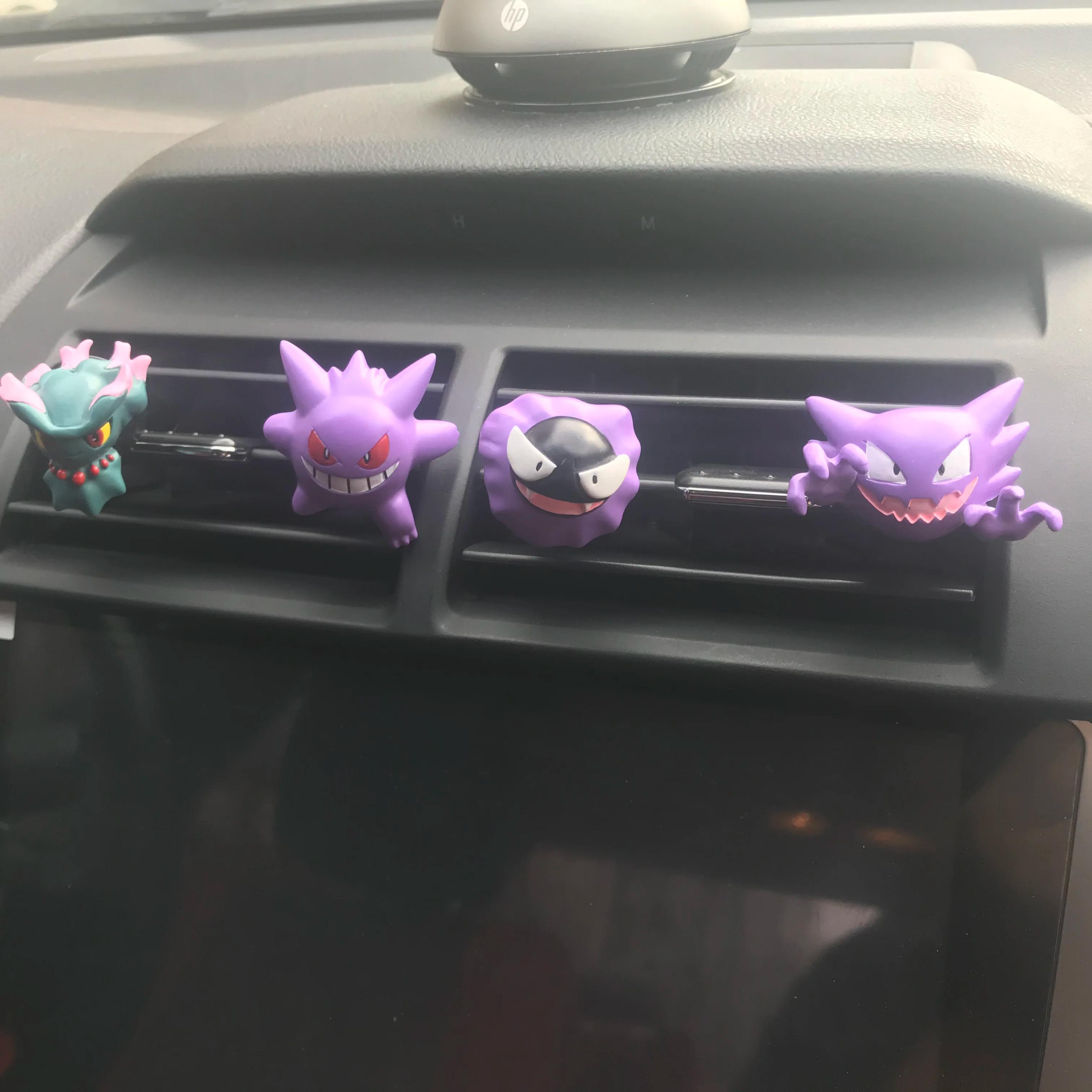 Emballage parfait fantôme Pokemon Figure voiture intérieur sortie d'air décoration Gastly Gengar Hau