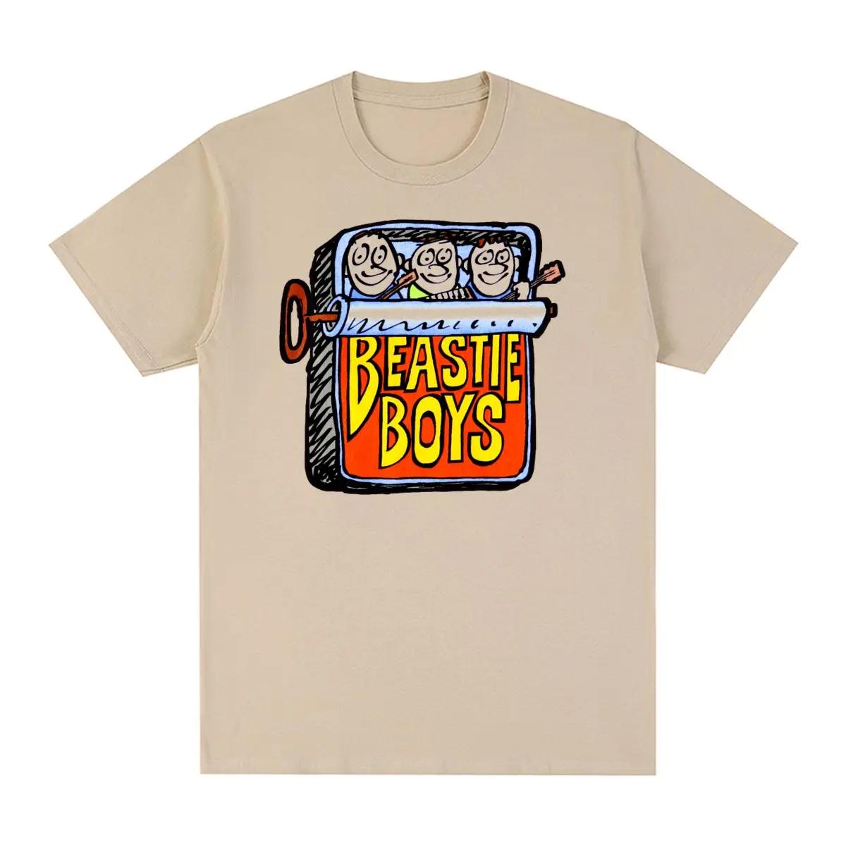 Beastie-T-shirt en coton pour homme et femme, hip hop, vintage, musique