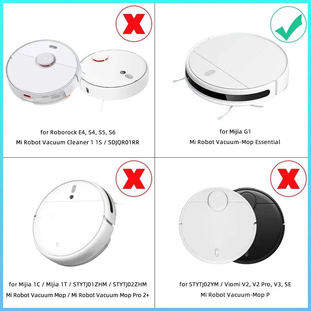 Pièces de rechange pour aspirateur robot Xiaomi, brosse latérale principale, filtre Hepa, chiffon et