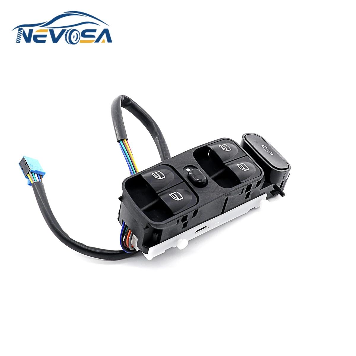 NEVOSA A 2098203410 Interrupteur de fenêtre de commande électrique, pour MERCEDES classe C W203 C1