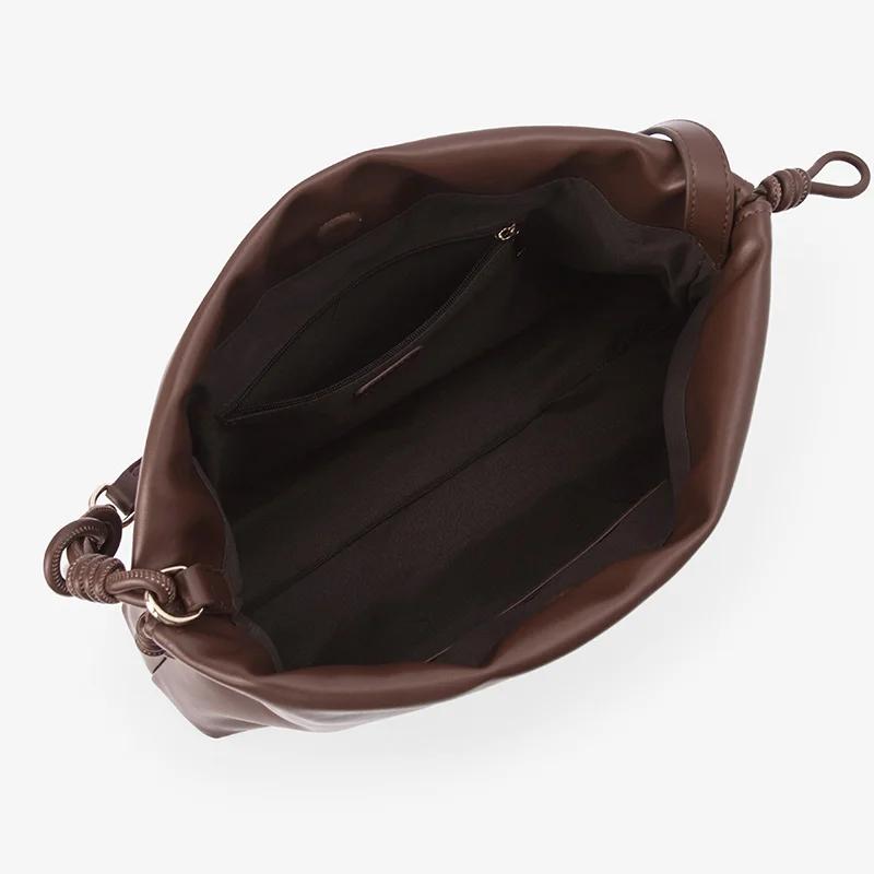 SEMIR-Sac à Main Rétro pour Femme, Fourre-Tout Français, Fouet Paresseux, Initié, Grande Capacité, P