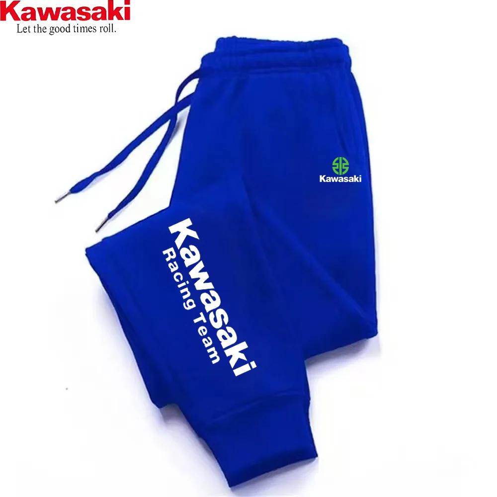 Matériel multicolore de pantalons de mode de sport et de loisirs Kawasaki : pantalons de sport, pant