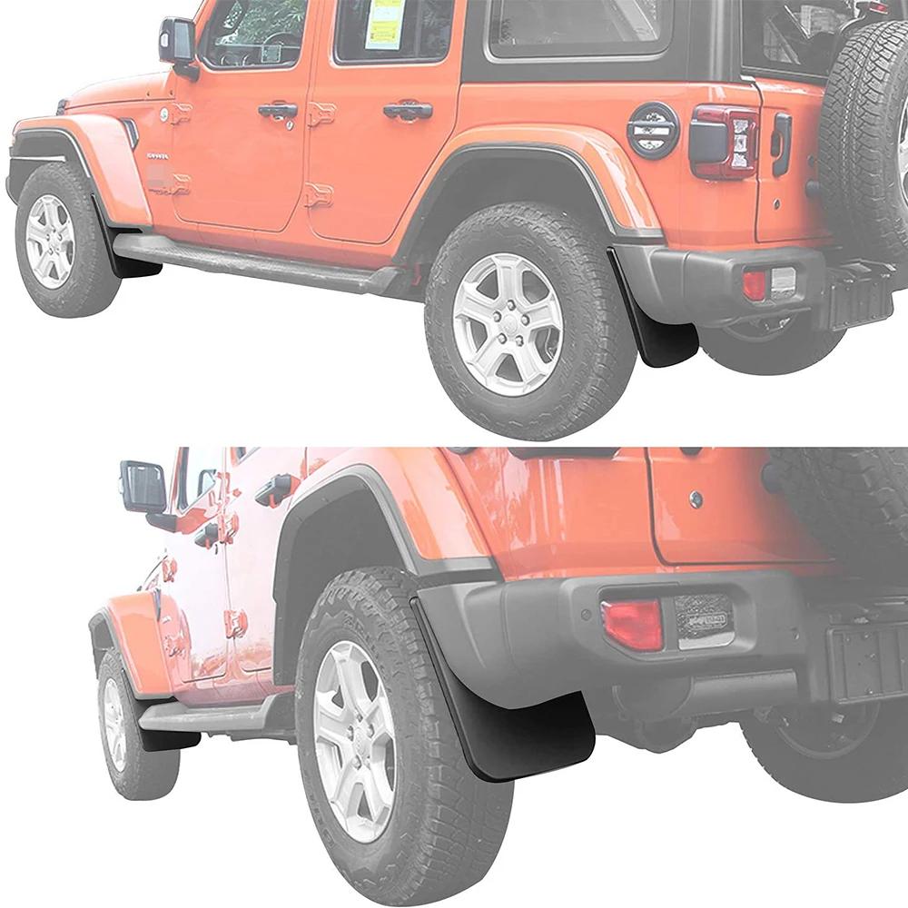 Garde-boue de voiture avant et arrière, protection contre les éclaboussures pour Jeep Wrangler JL Gl