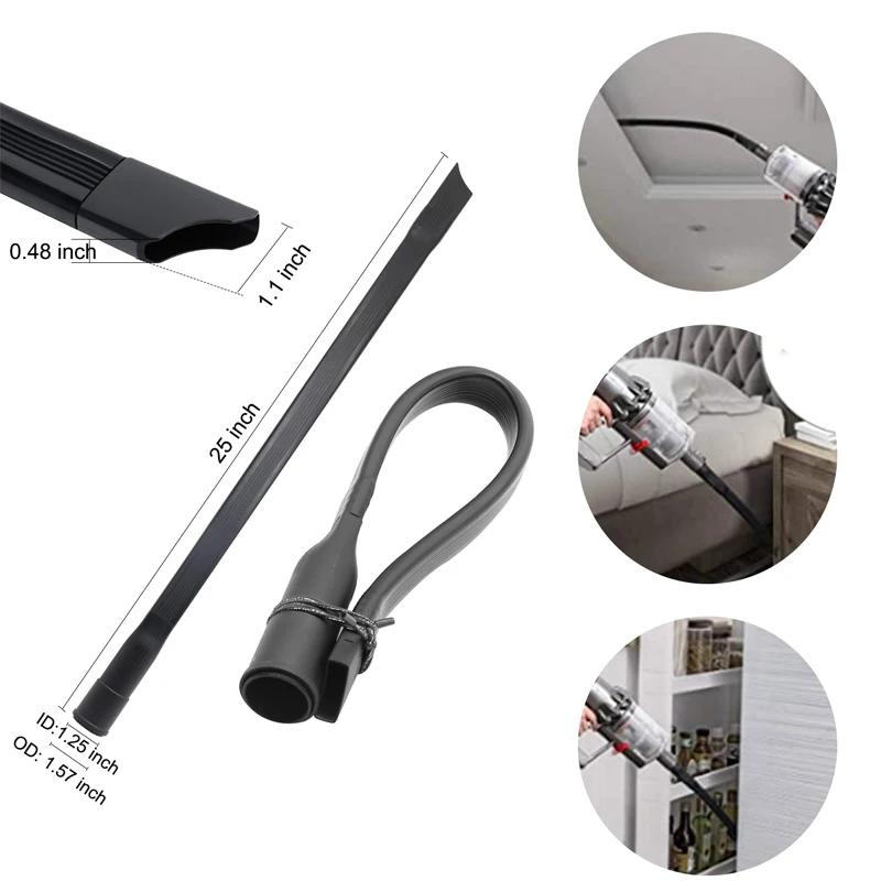 Buse de brosse d'aspirateur universelle 32 et 35mm, outil de nettoyage de tête de brosse, longue têt