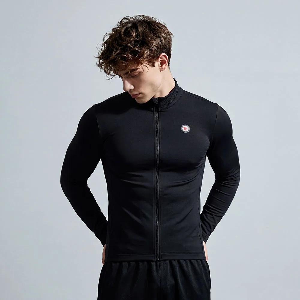 Veste pour homme RION, coupe-vent, en polaire thermique, pour course à pied en plein air, coupe ajus
