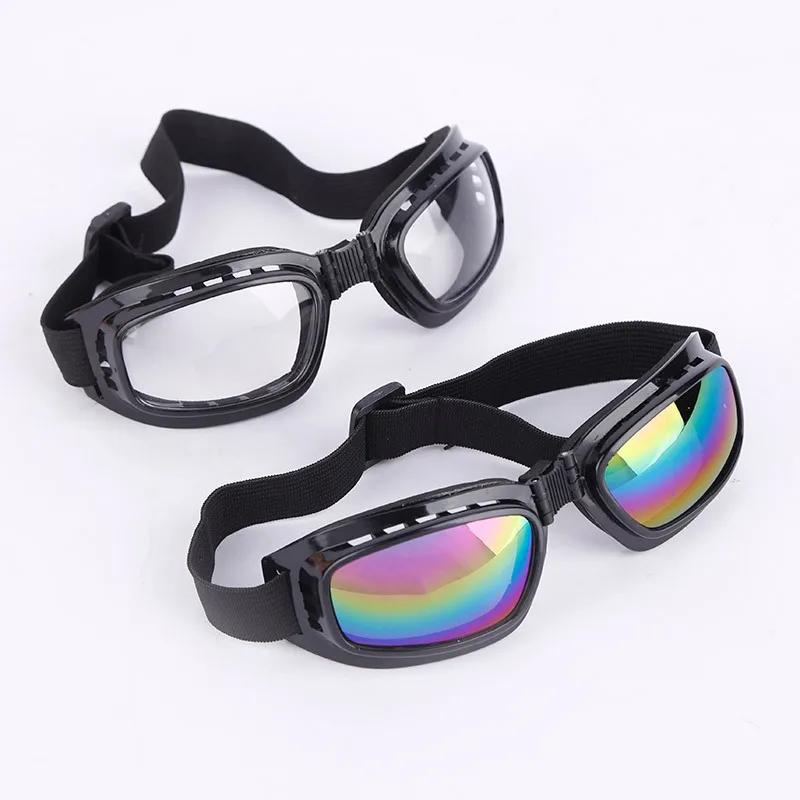 Lunettes d'équitation pliables en plein air, pour moto, Anti-éblouissement, Anti-UV, Protection coup