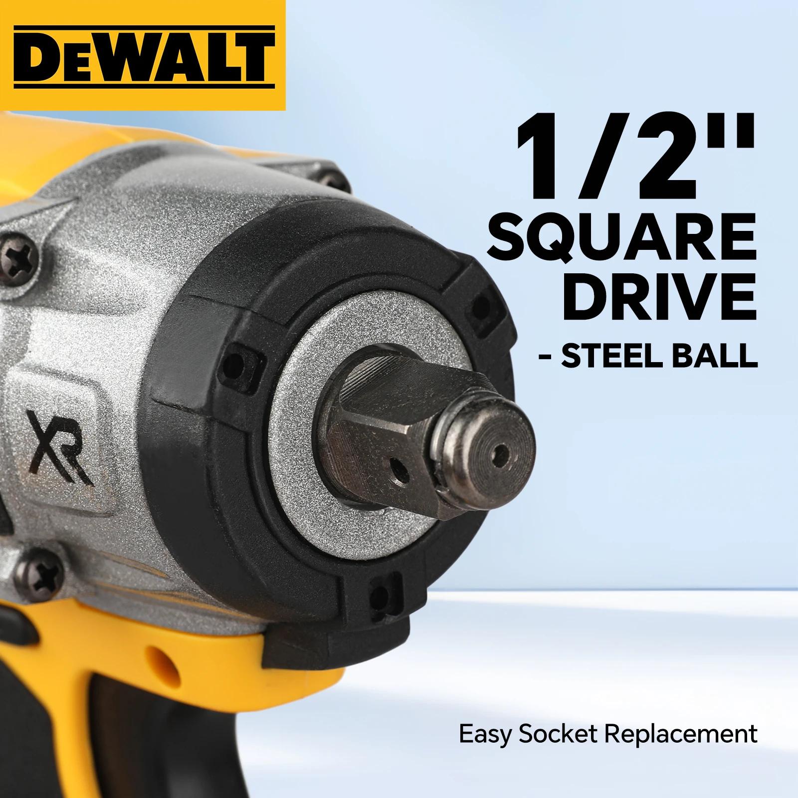 Clé à chocs sans fil DEWALT DCF922 610 Nm à couple élevé 20 V sans balais pour l'entretien automobil