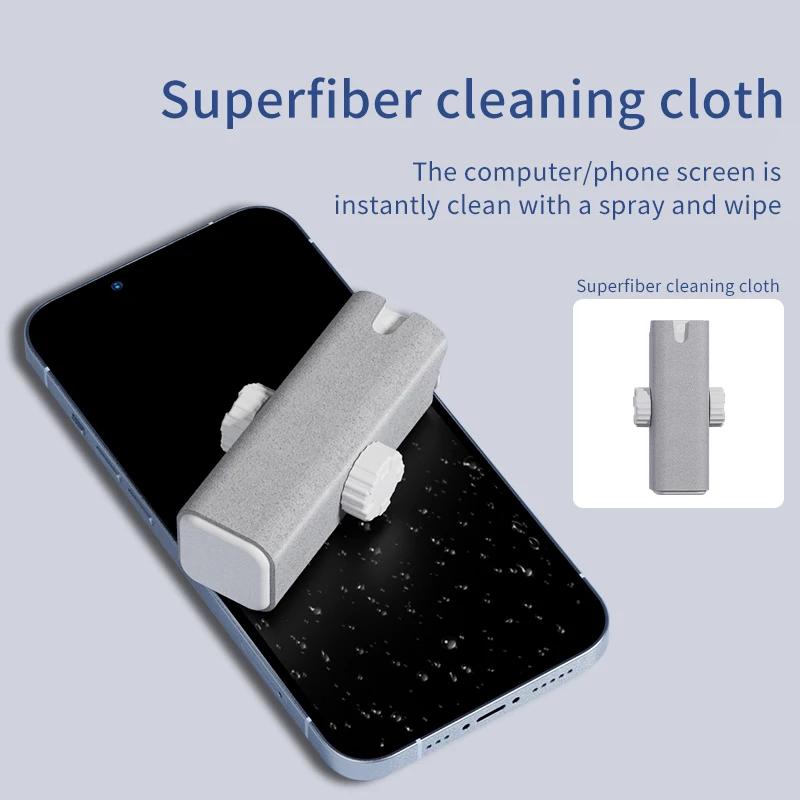 Kit de nettoyage de lunettes - Spray pour lentilles et chiffon en microfibre pour lunettes anti-lumi