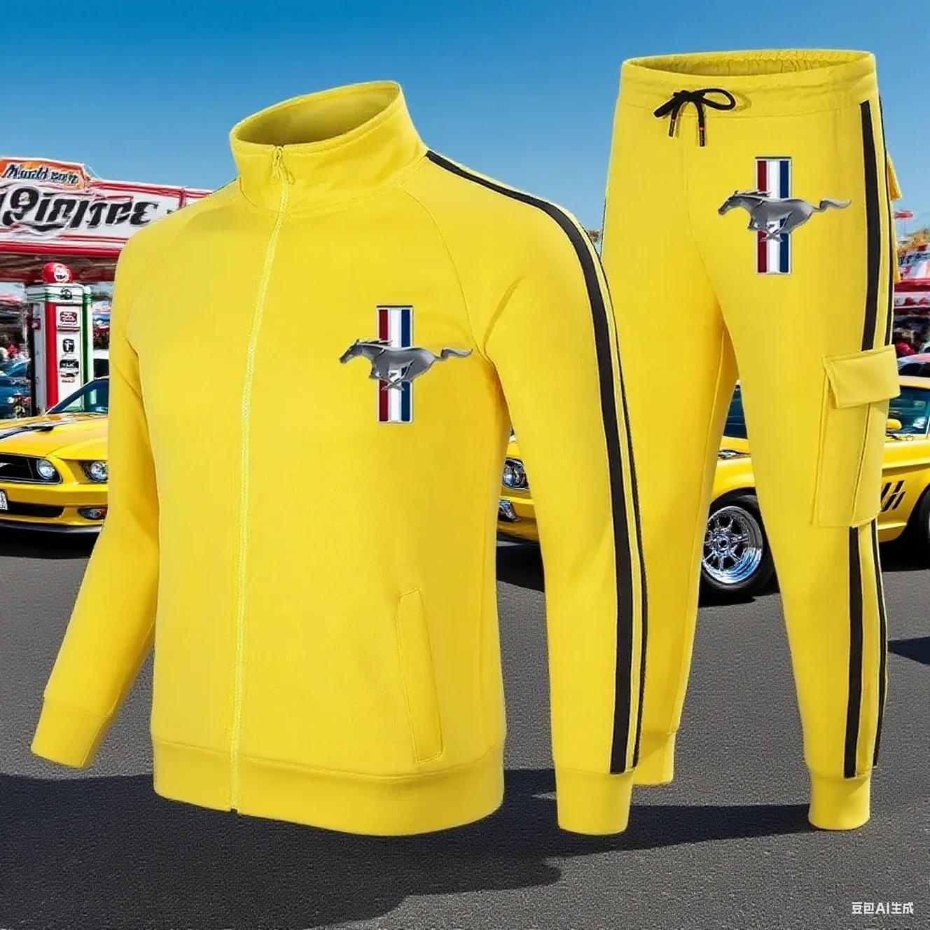 Nouvelle tendance costume sport à la mode chemise de course décontracté européen et américain Ford M
