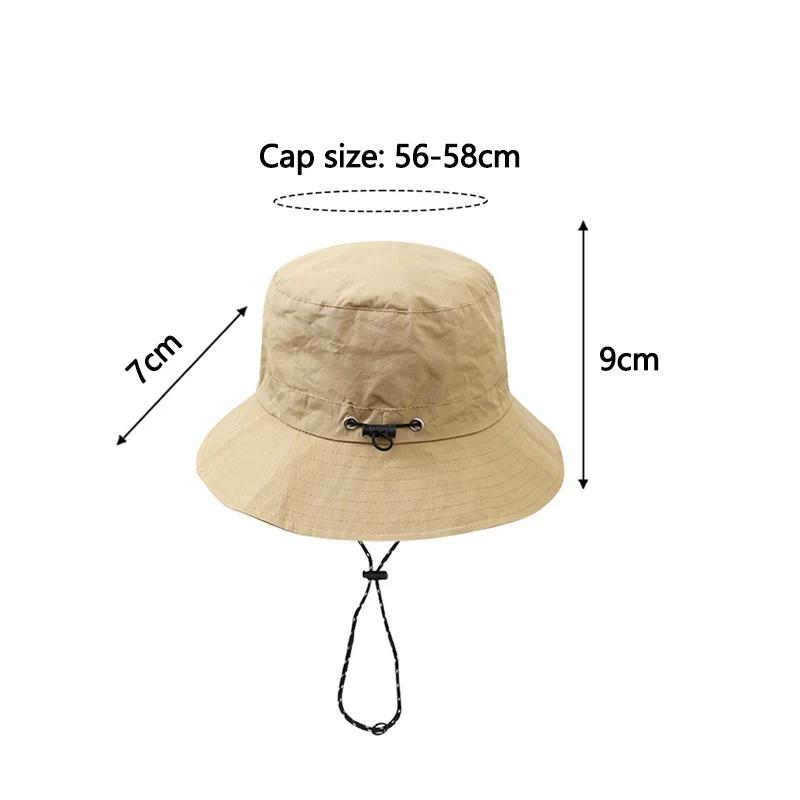 Casquettes de pêcheur à séchage rapide pour femmes et hommes, Protection solaire Anti-UV, Panama, im
