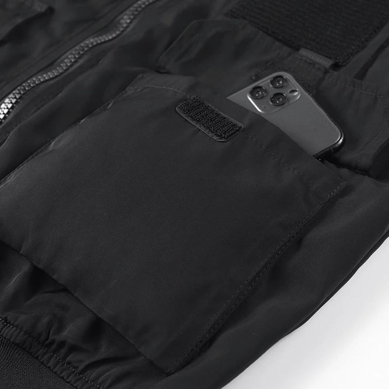 Veste tactique pour hommes, coupe-vent imperméable multi-poches, vêtements d'extérieur de moto pour