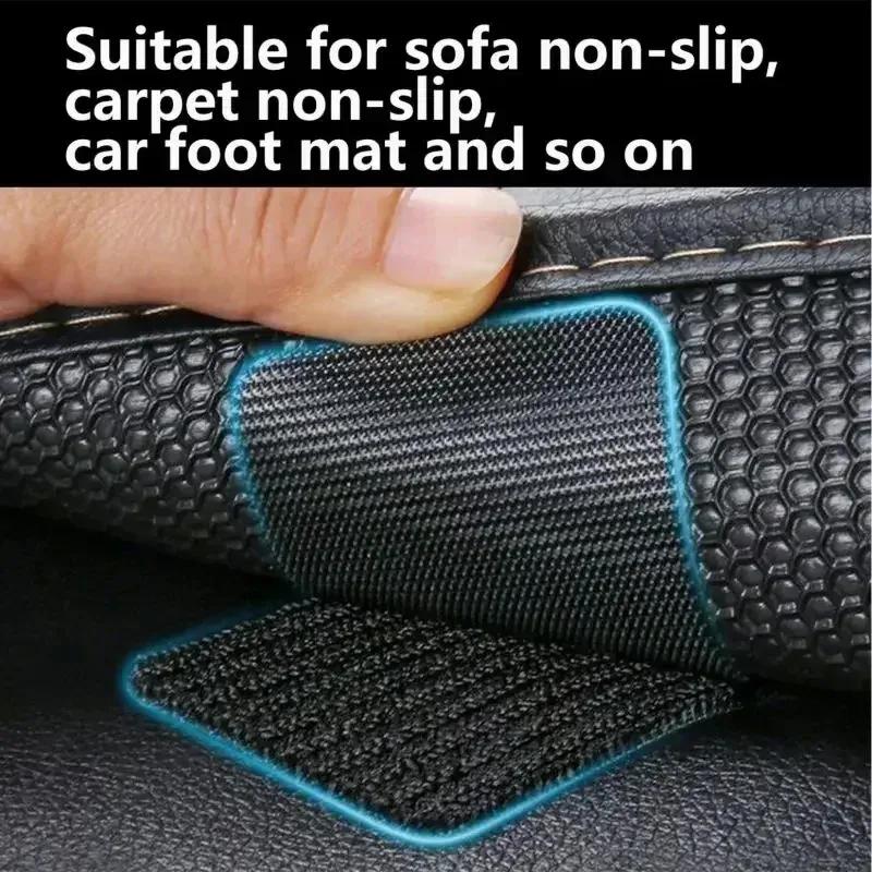 Bande adhésive Velcro très résistante à gratter, organisateur de câbles auto-adhésifs, tapis de sol