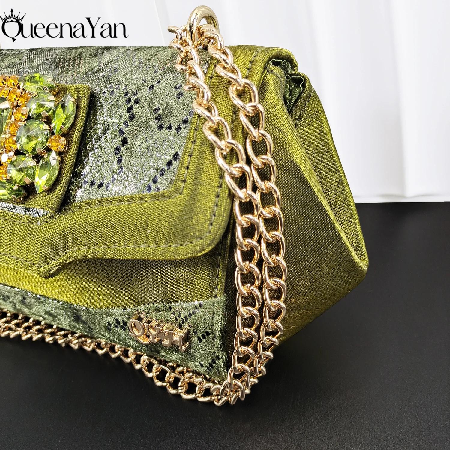 Les meilleures chaussures et sacs de Queena Yan Evening! Sac à main à poignée irrégulière avec desig