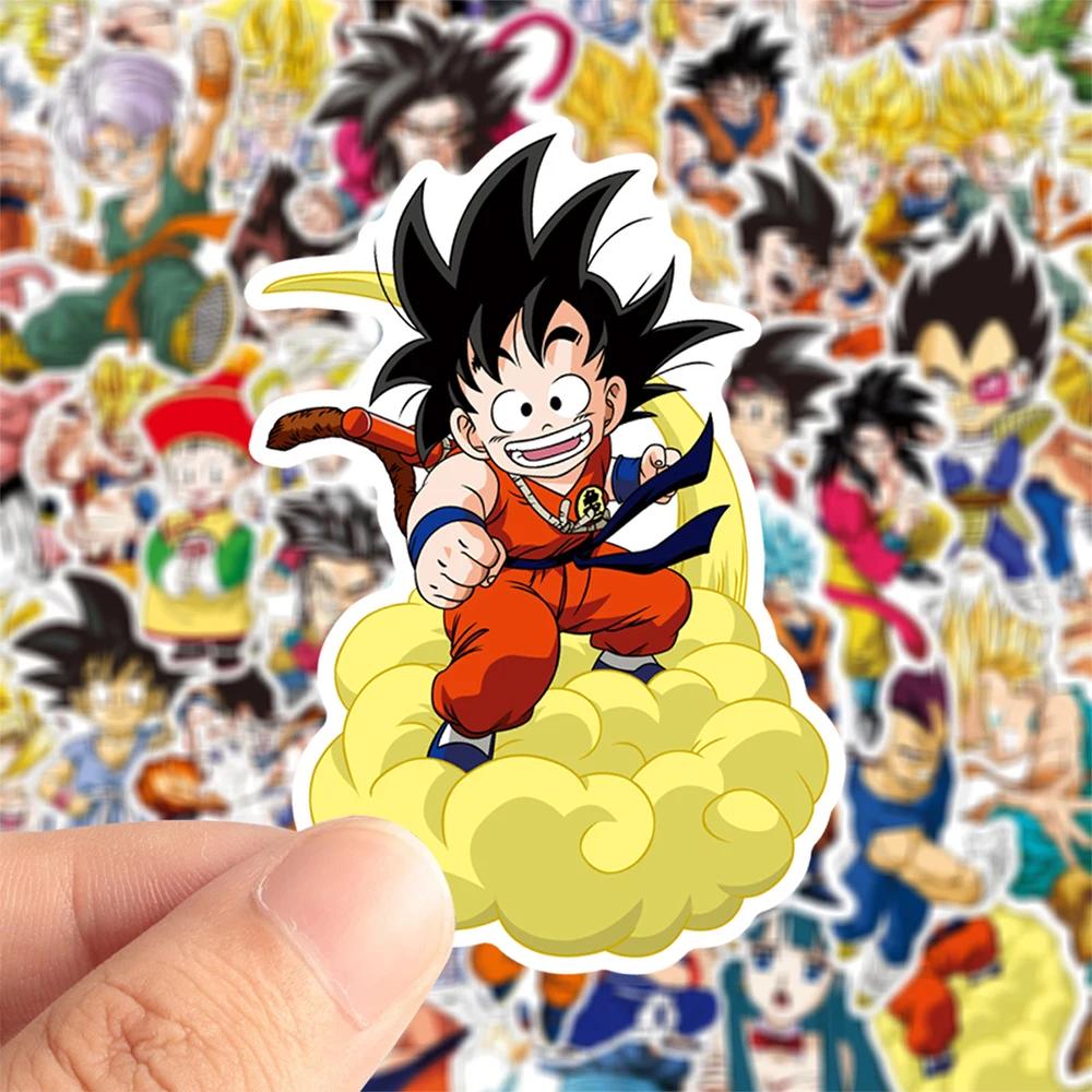 10/30/50pcs Classique Japon Anime Dragon Ball Autocollants Enfants Autocollants Jouet BRICOLAGE Ordi