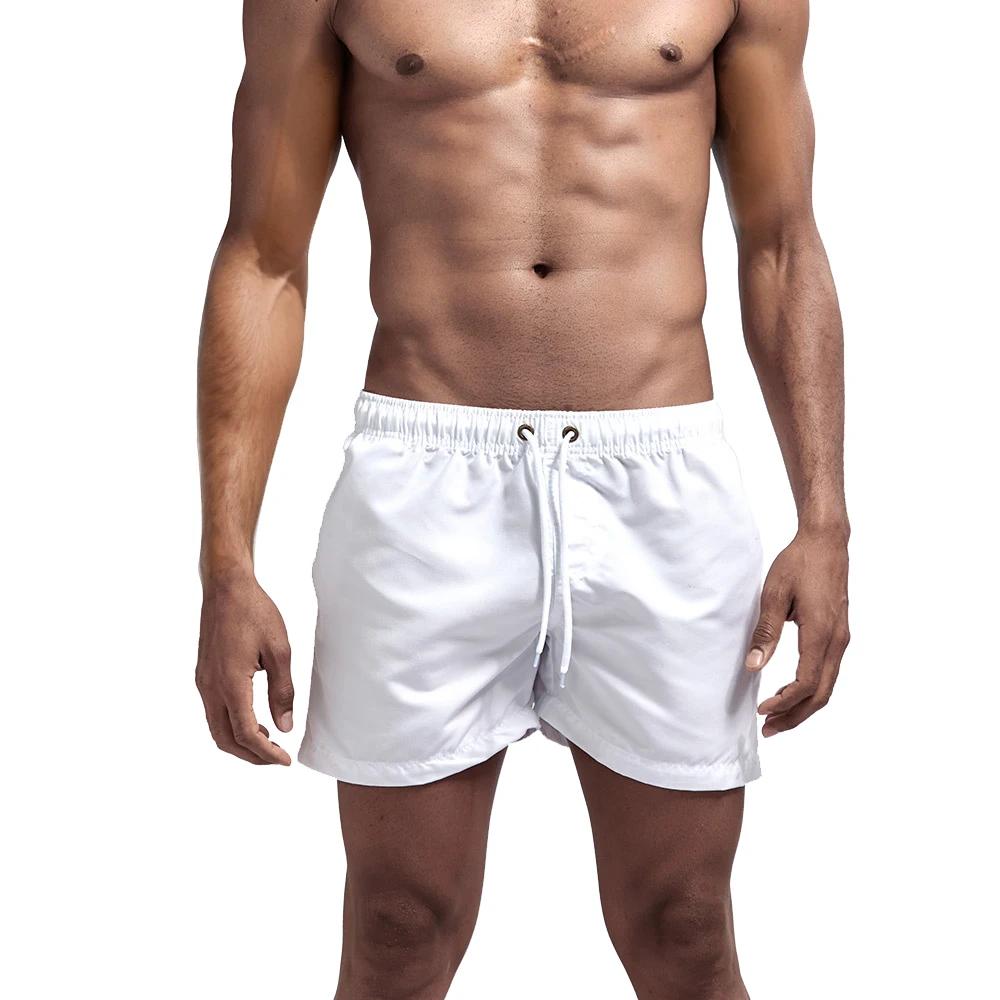 Short de bain pour hommes, maillot de bain à séchage rapide, maillot de bain respirant avec cordon d